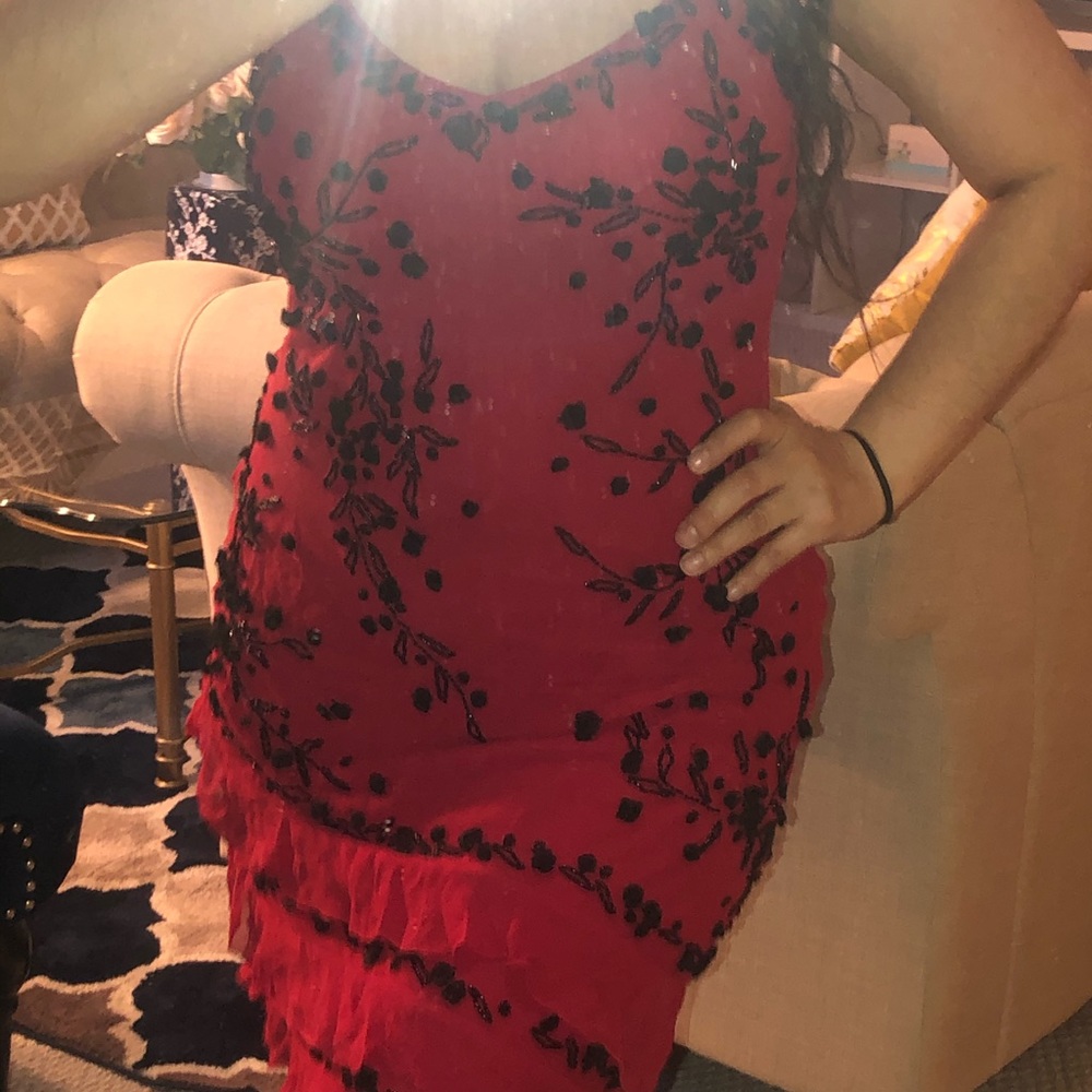Two sue wong cocktail dress